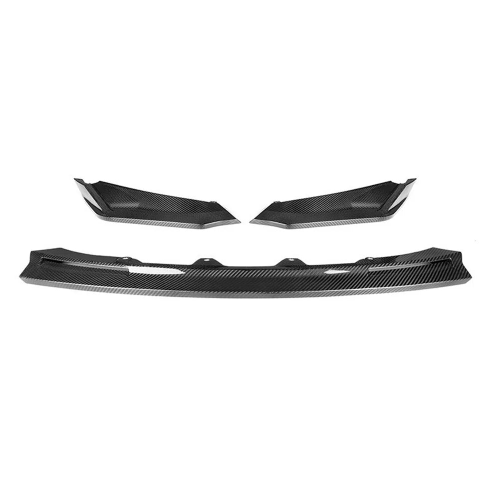 BMW M3 | M4 G80 | G82 Dry carbon fiber three-stage V-shaped front lip