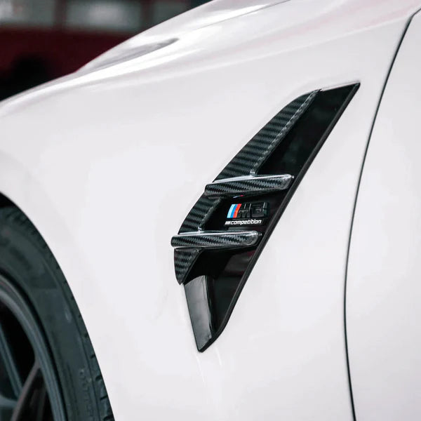 BMW M3 | M4 G80 | G82 Dry carbon fiber fender air knife