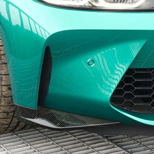 BMW M3 | M4 G80 | G82 Dry carbon fiber front wrap angle