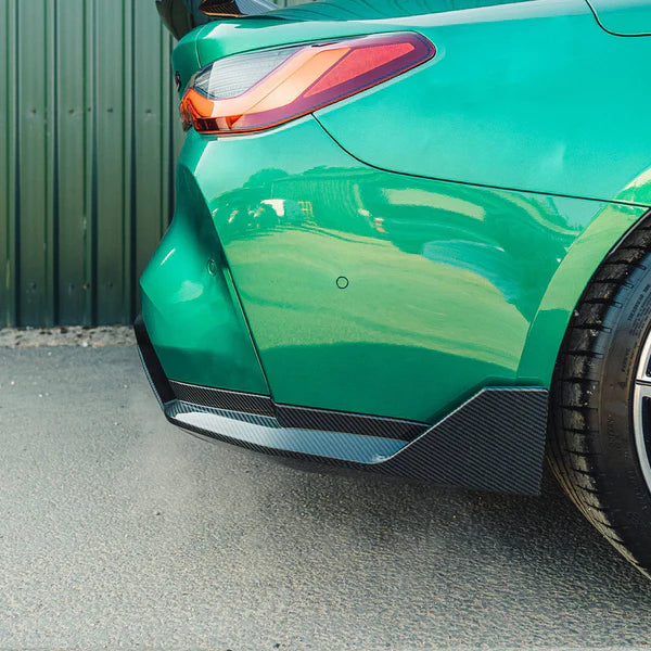 BMW M3 | M4 G80 | G82 Dry carbon fiber MP rear wrap angle