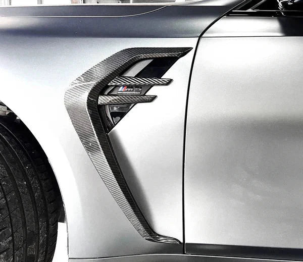 BMW M3 | M4 G80 | G82 Dry carbon fiber AC fender air knife