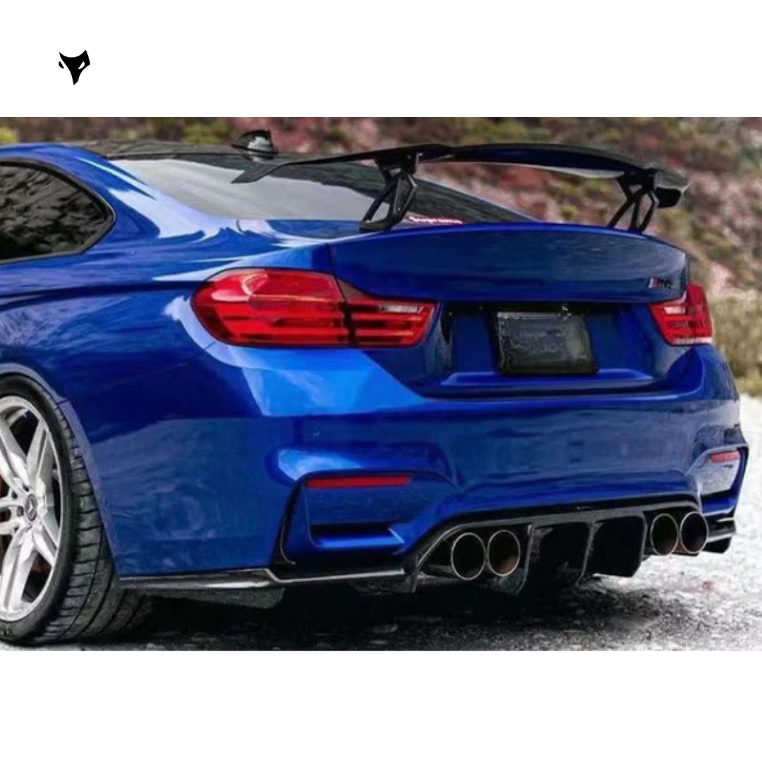 BMW M3 | M4 F80 | F82 Dry carbon fiber V rear lip