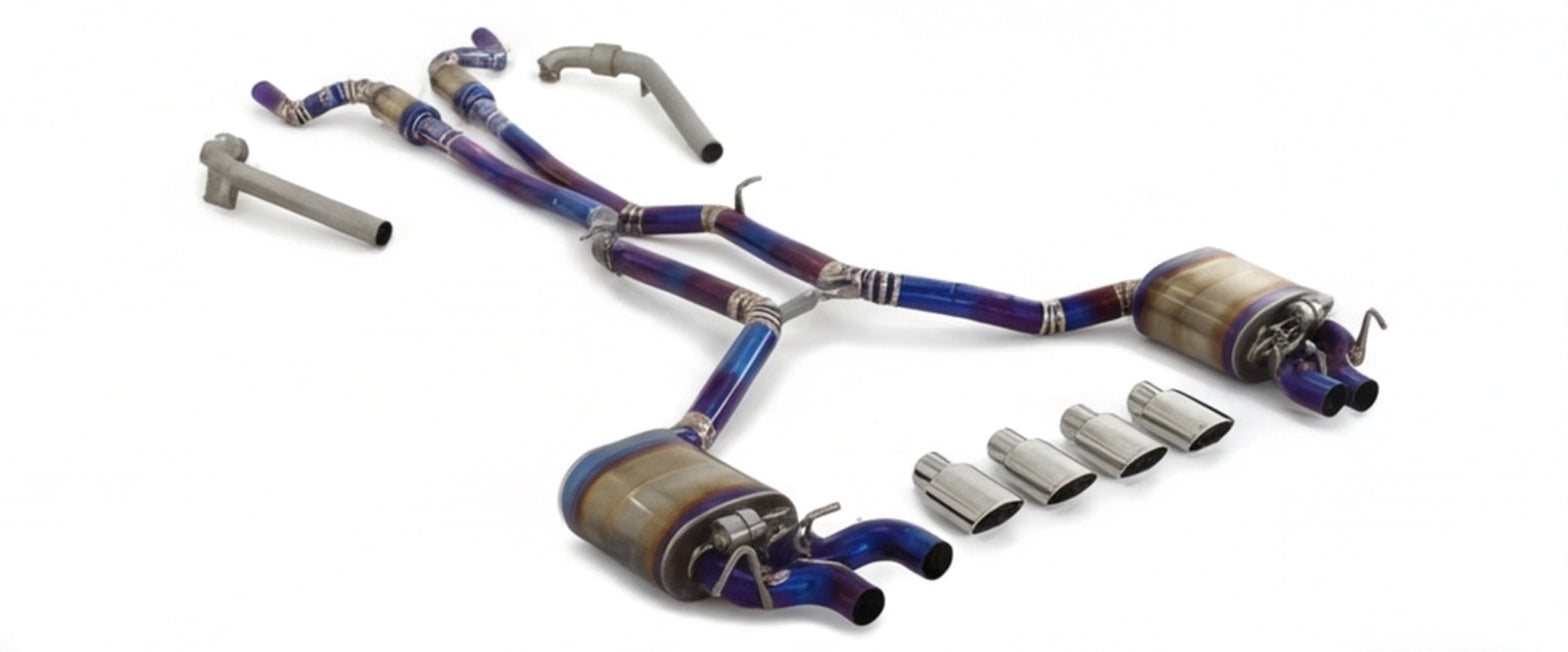 Mercedes-Benz C63 AMG W204 6.2L 2012-2015 Exhaust