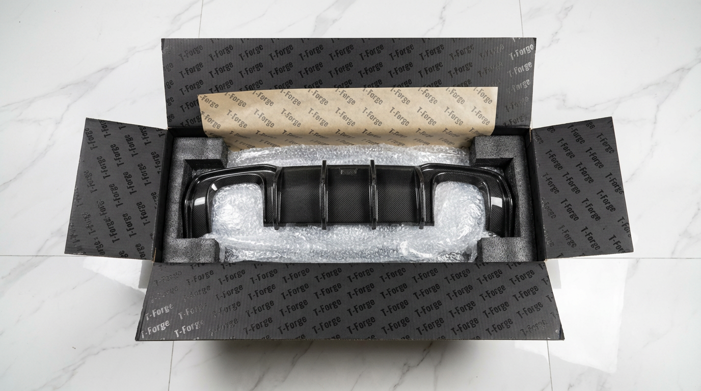 AUDI A3 | S3 Dry carbon fiber rear lip